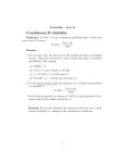 Conditional Probability