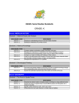 NGSSS: Social Studies Standards Grade: K Strand: AMERICAN