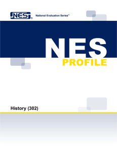History (302) - National Evaluation Series