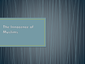 The Innocence of Muhammad