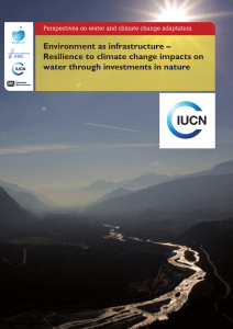 Perspectives on Water and Climate Change Adaptation • 2