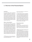 2. Overview of the Financial System