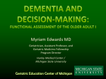 Dementia In Primary Care - Hurley Graduate Medical Education