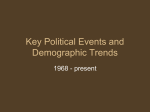 Key Political Events and Demographic Trends