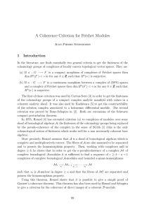 A Coherence Criterion for Fréchet Modules