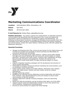 Marketing Communications Coordinator