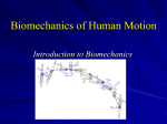 Introduction to Biomechanics
