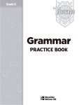 Grammar - Macmillan/McGraw-Hill