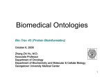 Biological Ontologies - Protein Information Resource