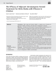 The Efficacy of Adjuvant Intratympanic Steroid Treatment for Otitis