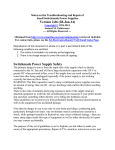 TEJ2 Power Supply Appendix B Safety Notes