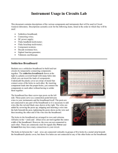 Circuits lab instruments