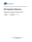 IHE Integration Statement