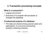 4. Transaction processing concepts