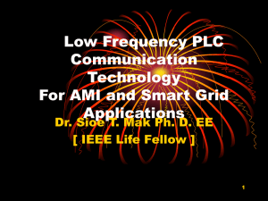 TWACS Technology For AMI and Smart Grid Implementation