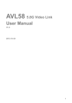 AVL58 5.8G Video Link User Manual