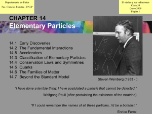 CHAPTER 14: Elementary Particles