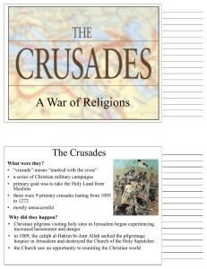 Crusades Keynote