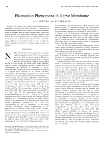 1968 IEEE: Fluctuation phenomena in nerve membrane