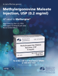 Methylergonovine Maleate Injection, USP (0.2 mg/ml)