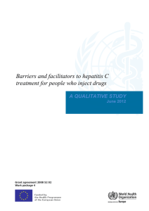 Barriers and facilitators to hepatitis C treatment for people who inject