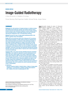 image-guided radiotherapy (IGRT)