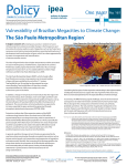 Vulnerability of Brazilian Megacities to Climate Change: The São
