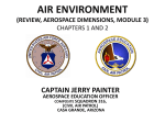 AIR ENVIRONMENT (REVIEW, AEROSPACE DIMENSIONS