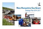 N.H. Sea Grant Strategic Plan