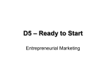 D5 Entrepreneurial Marketing