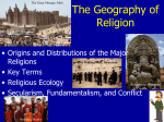 Religion PPt - AP Geography