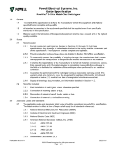 PowlVac 5-15kV Metal-Clad Switchgear Guide