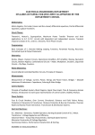 electrical engineering department syllabus of paper-i for jnvu