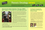 Thoracic Oncology news