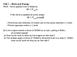 Ch6.1 – Work and Energy