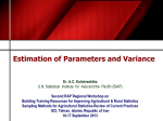 Properties of Estimators - Statistical Institute for Asia and the Pacific