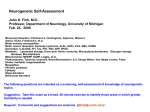 2009 Neurogenetic Self-Assessment.pps