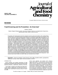 Food Browning and Its Prevention: An Overview<xref ref