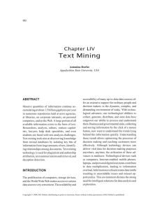 Text Mining - IRMA International