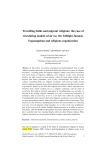 Travelling faiths and migrant religions: the case of circulating models
