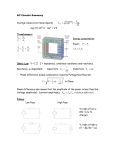 AC Circuits Summary