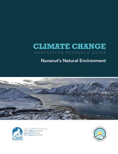 Nunavut`s Natural Environment - Nunavut Climate Change Centre