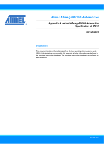 ATmega88/168 Automotive - Appendix A
