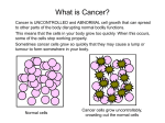 What is Cancer? - Children`s Cancer Foundation