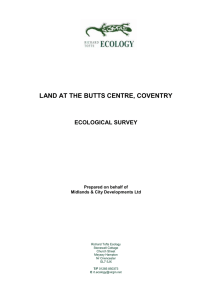 Ecology report