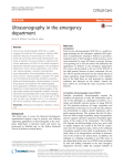 Ultrasonography in the emergency department | Critical Care | Full