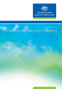 Treatment of Alcohol Problems