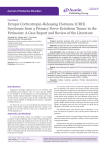 Ectopic Corticotropin-Releasing Hormone (CRH) Syndrome from a