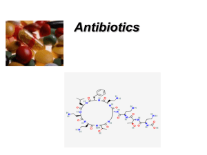 B-lactam antibiotics