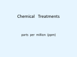 Chemical Treatments - Bellingham Technical College